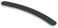 Nail file D957 - Banana file 100/180 coarse / medium black