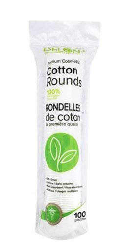 Cotton rounds 100% pure cotton